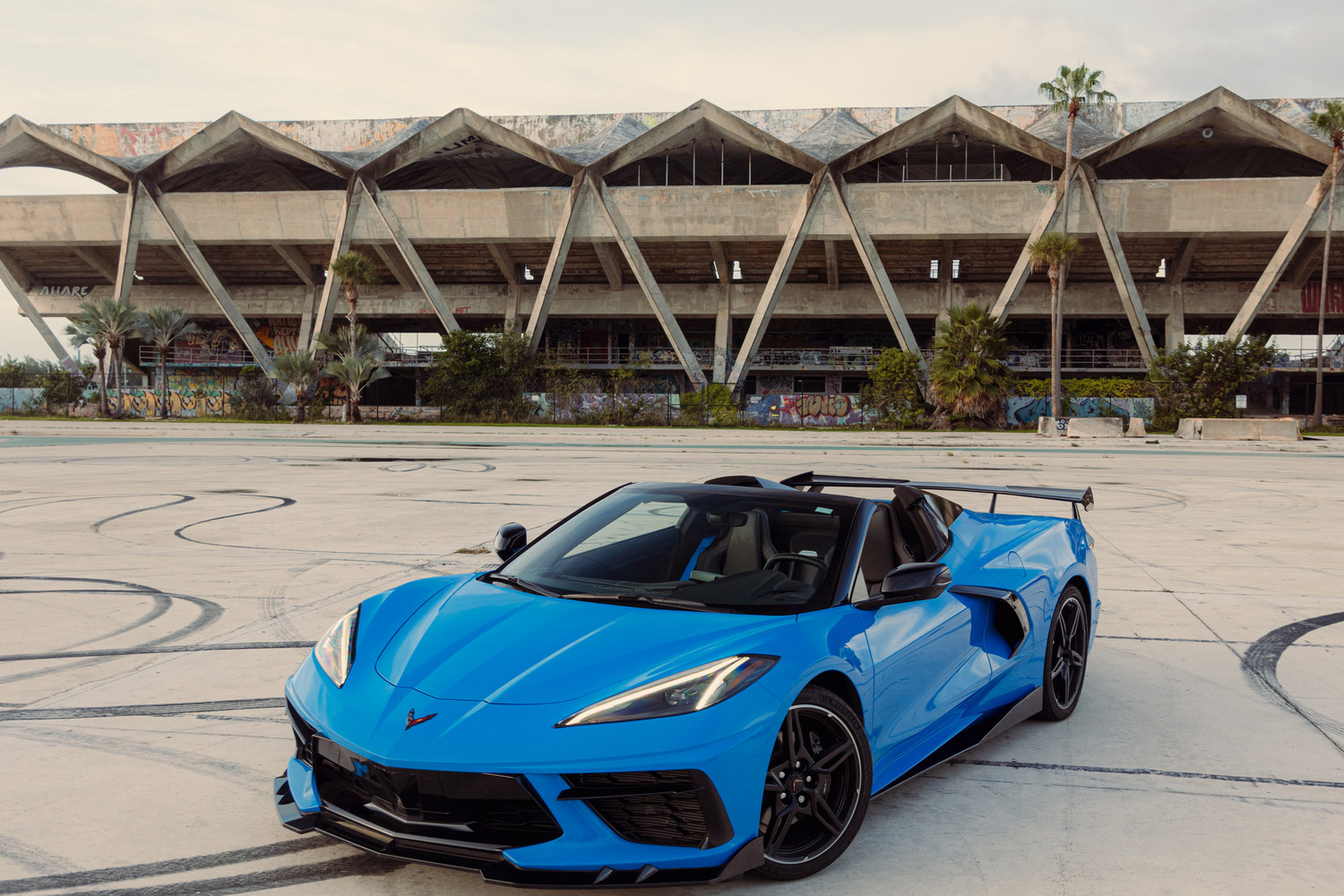 Corvette C8 in Miami