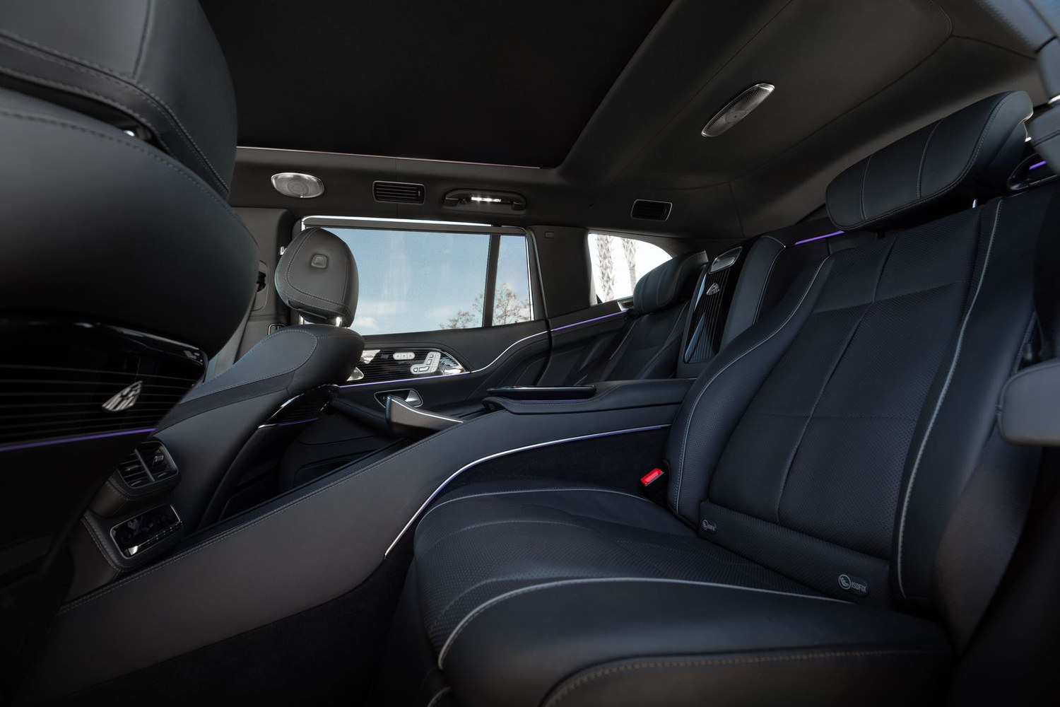 Maybach GLS 600 rear cabin